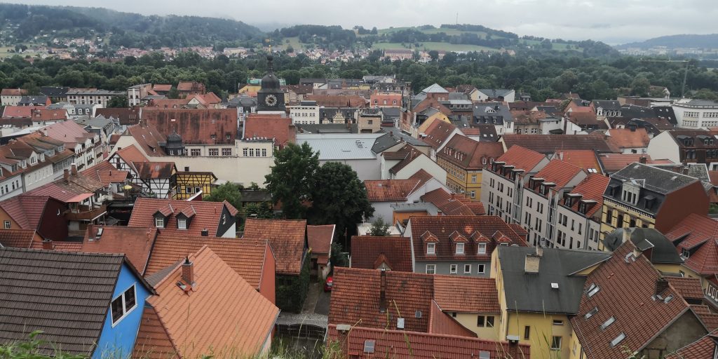 Blick über Rudolstadt