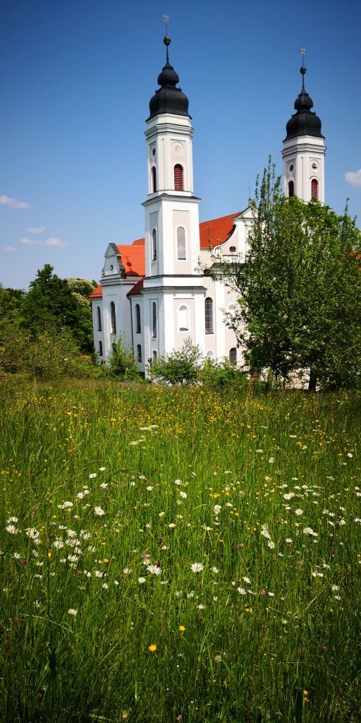 Kloster Irsee mit Allgäuer Wiese