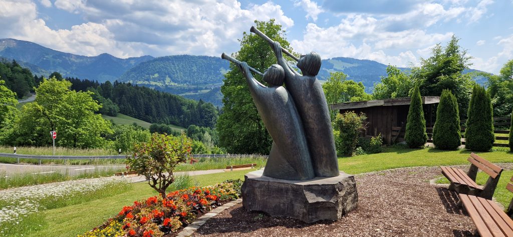 Statue in Oberstaufen
